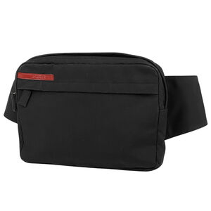 Prada Sport Line Waist Bag, Pouch, Logo Body Nylon, Nero (Black), Men's
